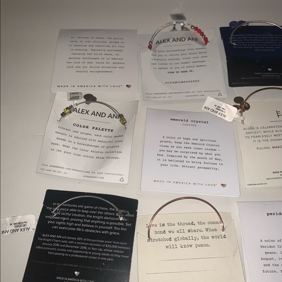 20 New Alex and Ani Bracelets Lot 2 - Picture 5 of 10